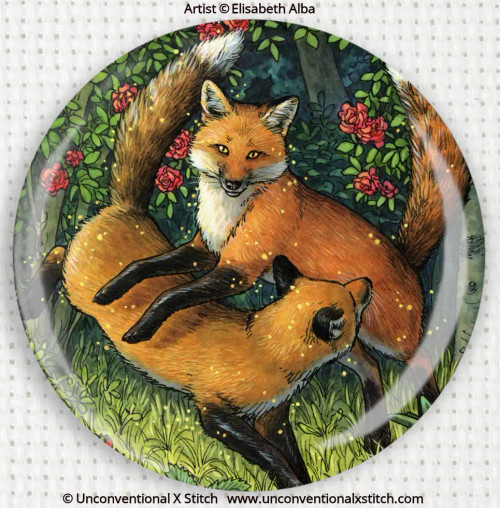 Everyday Witch's Familiars - The Fox needle minder - Elisabeth Alba