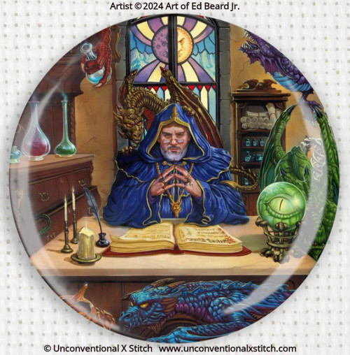 Mischievous Doing needle minder - 2024 Ed Beard Jr.