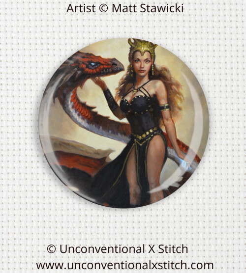 Sorceress and Pet needle minder - Matt Stawicki