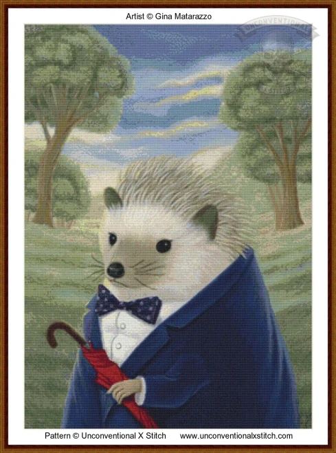 Wendell P Frizzmerantz (M1863D) cross stitch pattern