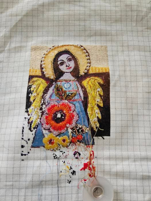 Angel 9 cross stitch pattern