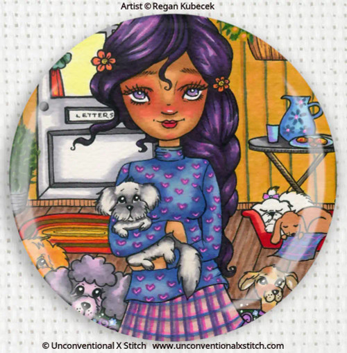 My Happy Family needle minder - Regan Kubecek