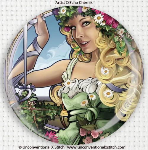 Goddess of Herbs needle minder - Echo Chernik