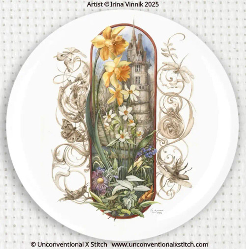 April Castle needle minder - Irina Vinnik 2025