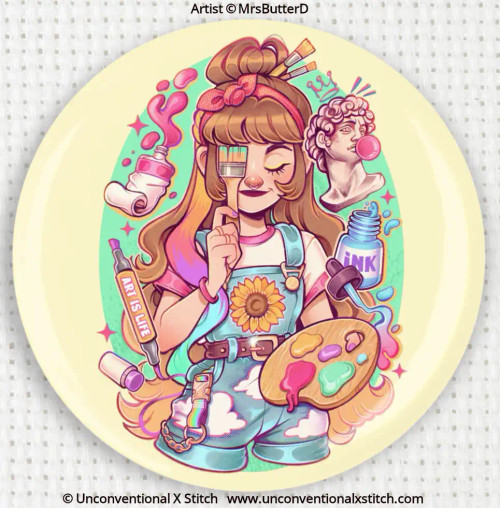 Art is Life needle minder - MrsButterD
