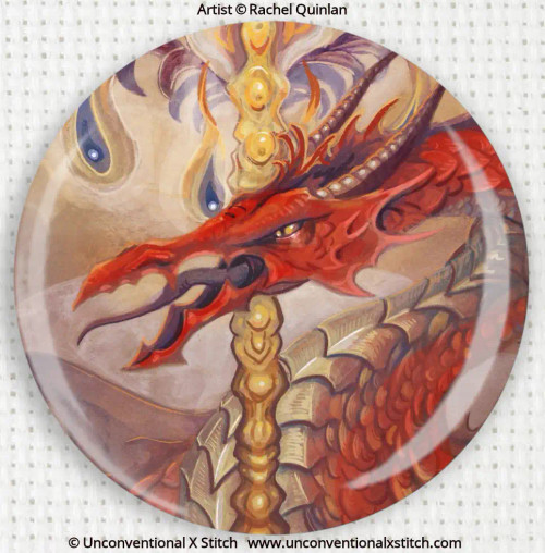 Ace of Swords Wands needle minder - Rachel Quinlan
