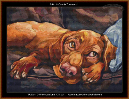 Beauty Rest (T581D) cross stitch pattern