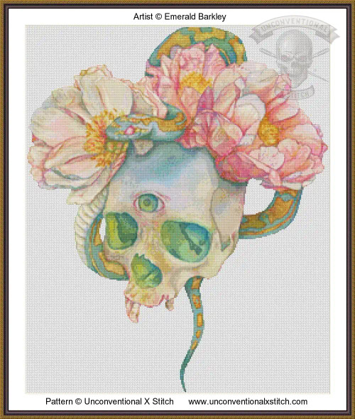 Turn Your Eye Inward cross stitch pattern