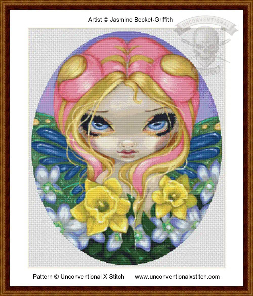 A Little Bit of Spring cross stitch pattern