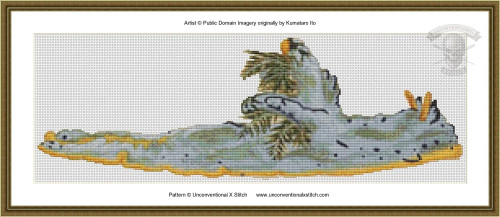 Nudibranch 2 cross stitch pattern