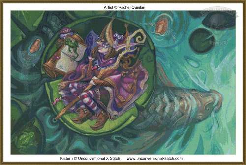 Short Rest cross stitch pattern