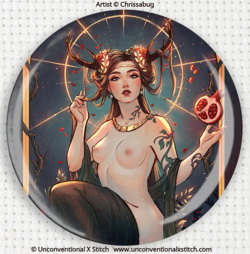 Dread Persephone NSFW needle minder - Chrissabug