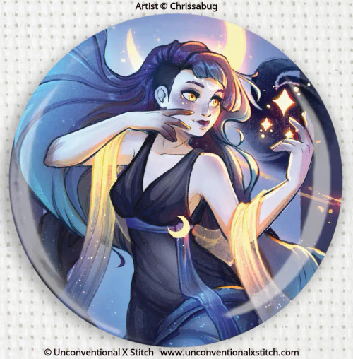 Goddess of Night needle minder - Chrissabug