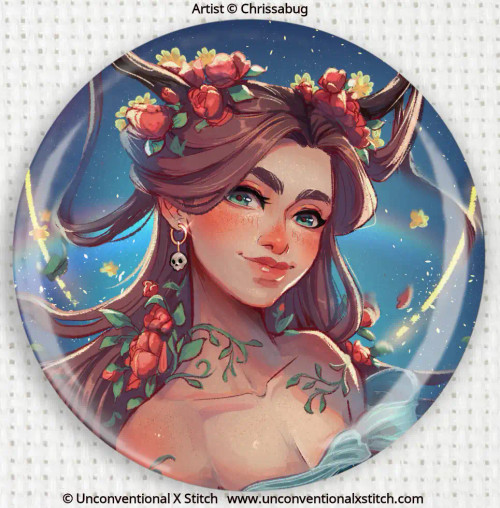 Persephone of Spring needle minder - Chrissabug