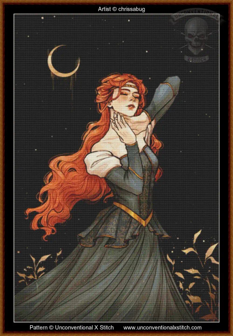 Breath of Night cross stitch pattern