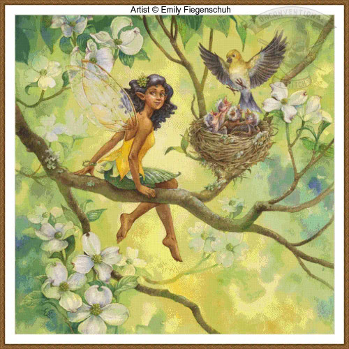 Signs of Spring cross stitch pattern