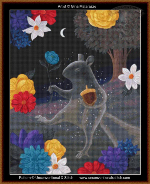 The Spirit Guide (M1828D) cross stitch pattern