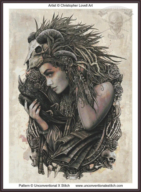 Ashura MINIATURE EDITION cross stitch pattern