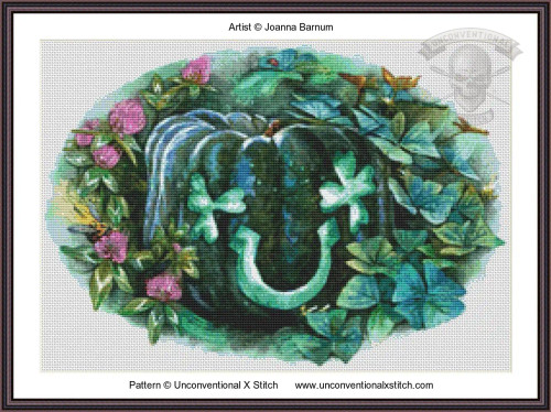 Jack-O-March MINIATURE EDITION cross stitch pattern