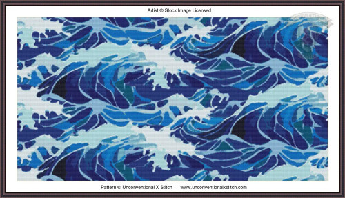 Lost at Sea cross stitch pattern