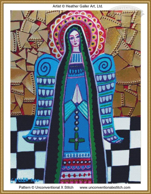 Angel 6 cross stitch pattern