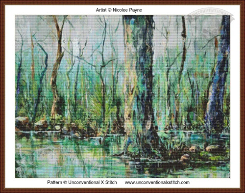 Australian Splendour MINIATURE EDITION cross stitch pattern 