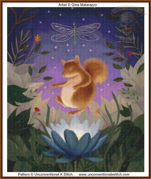 Ascension in Twilight (M1802D) cross stitch pattern