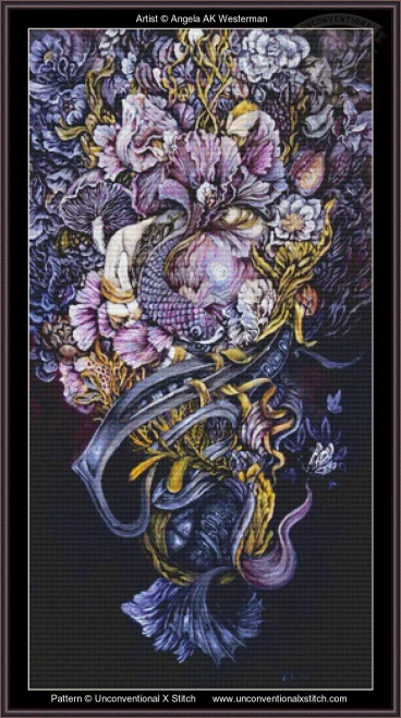 Only Upon Extrapolation cross stitch pattern