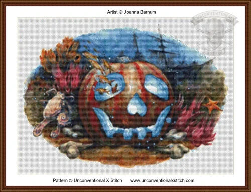 Jack-O-June MINIATURE EDITION cross stitch pattern
