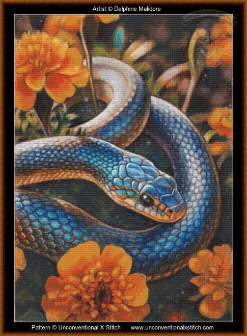 Opalescent Mirage cross stitch pattern