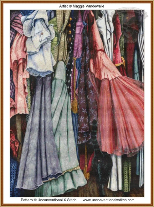 Vintage cross stitch pattern
