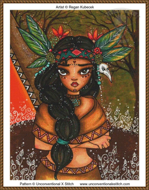 Ancient Dream cross stitch pattern