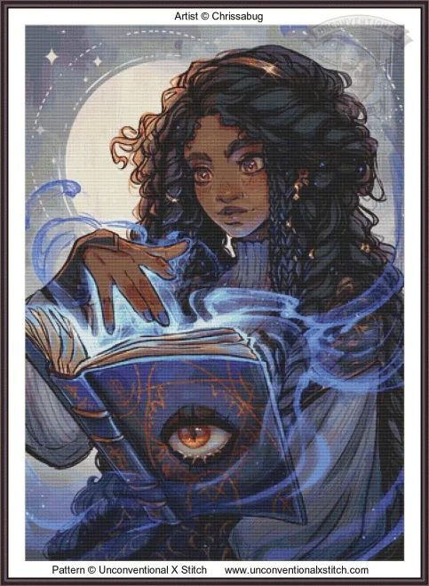 Spellbound Secrets cross stitch pattern