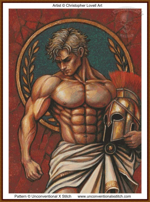 The Champion cross stitch pattern