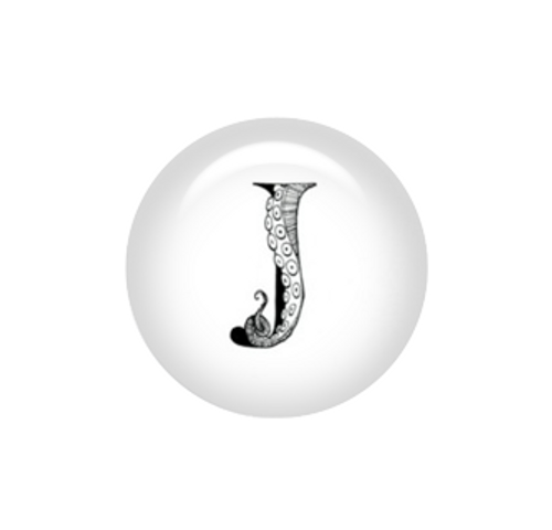 Tentacle Alphabet Letter J