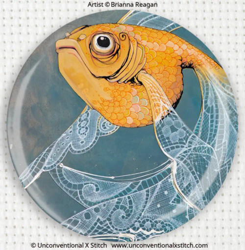 Liquid Lace needle minder - Brianna Reagan