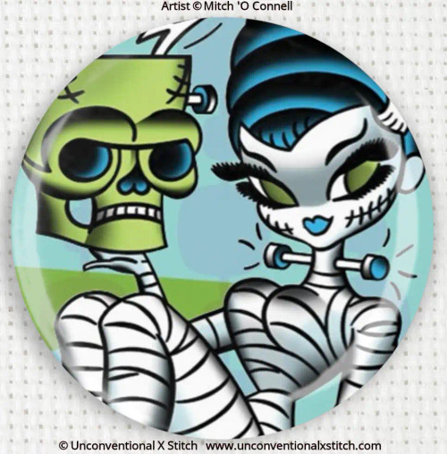 Bride of Frankenstein 2 needle minder - Mitch 'O Connell