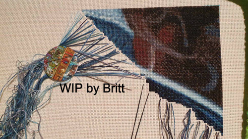 Enter the Void cross stitch pattern