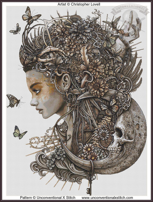 Soma BACKGROUND REMOVED EDITION cross stitch pattern 