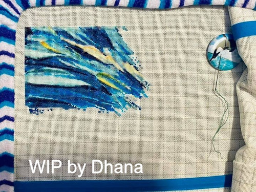 Van Gogh Never Saw Alaska cross stitch pattern