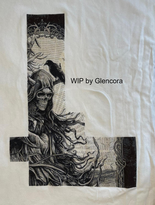 Messenger cross stitch pattern