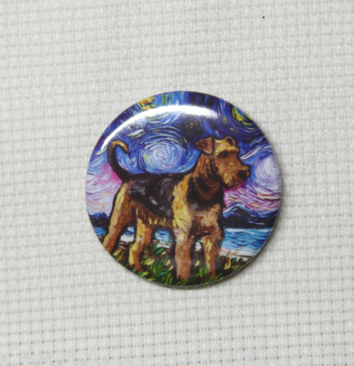 Airedale needle minder - Aja Trier