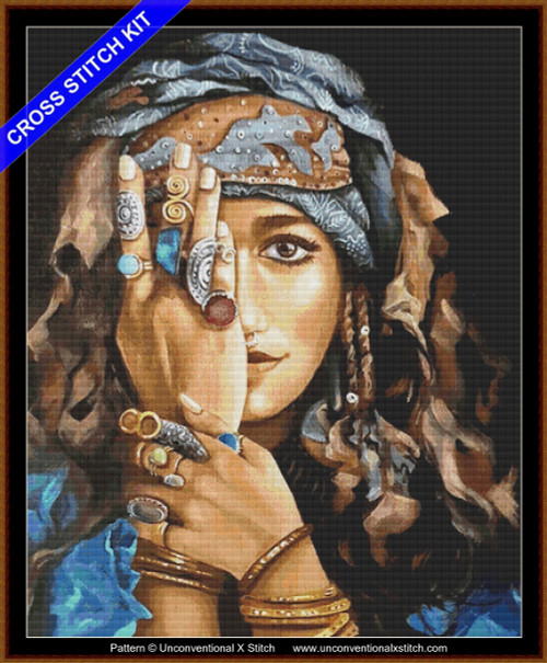 Strength cross stitch kit (Nicolee Payne)