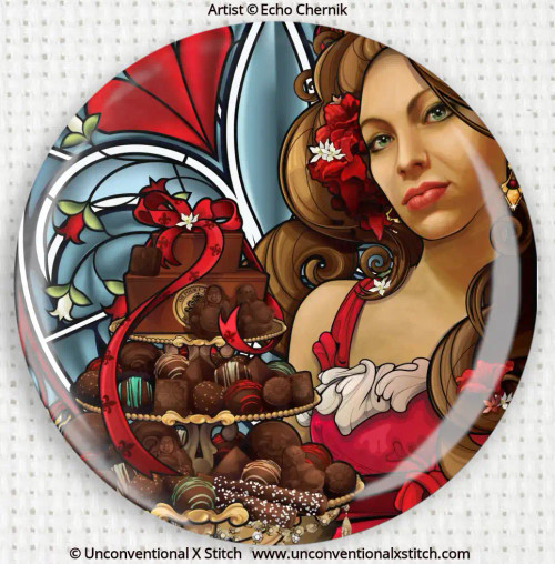 For the Love of Chocolate needle minder - Echo Chernik