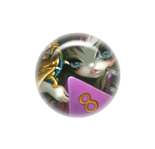 8 Sided Dice Fairy needle minder - Jasmine Becket-Griffith