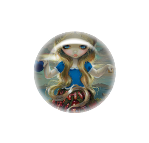 Alice in a Dali Dress needle minder - Jasmine Becket-Griffith