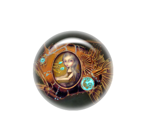 Angelfish Submarine needle minder - Jasmine Becket-Griffith