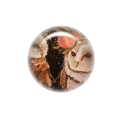 Festive Owls needle minder - Nicolee Payne