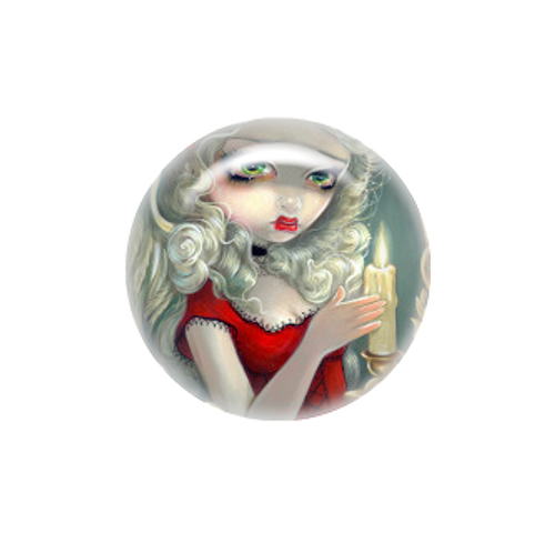 Christmas Candle needle minder - Jasmine Becket-Griffith