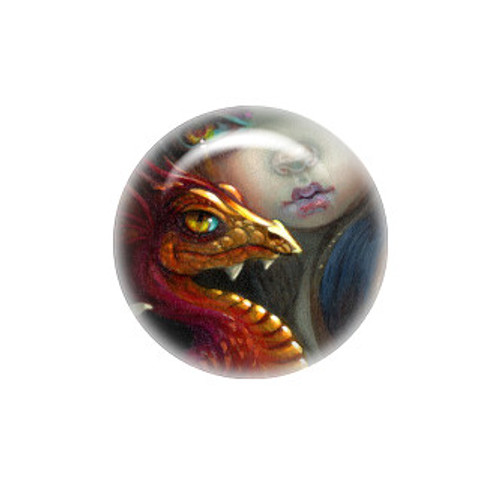 Golden Eyed Dragonling needle minder - Jasmine Becket-Griffith